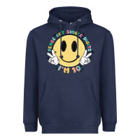 Navy peace out single digits im 10 Heavyweight Hoodie - MaliasSmallBusiness