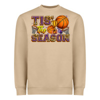 Mushroom tis' the season basketball Heavyweight Sweatshirt - Zillion Design Studio