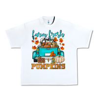 White farm fresh pumpkins Urban Heavy Tee - HRA Design Shop