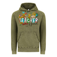 Vintage Olive western teacher squad Vintage Hoodie - texasbilliewilder