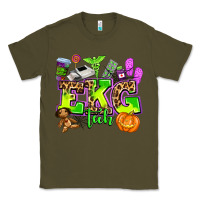 Army Green ekg tech nurse halloween Classic Tee - AdoDesignShop