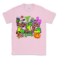Bubblegum Pink ekg tech nurse halloween Classic Tee - AdoDesignShop