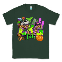 Sports Green ekg tech nurse halloween Classic Tee - AdoDesignShop