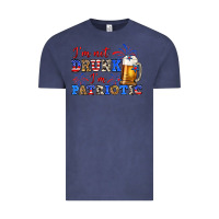 Vintage Denim i'm not drunk i'm patriotic zillion Vintage Tee - Zillion Design Studio