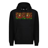 Black Oh Holy Night Premium Hoodie - BundleAndBundleShop