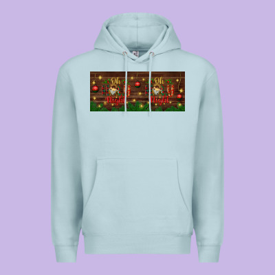 Oh Holy Night Premium Hoodie Designed By Bundleandbundleshop