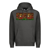 Charcoal Heather Oh Holy Night Premium Hoodie - BundleAndBundleShop