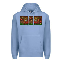 Colony Blue Oh Holy Night Premium Hoodie - BundleAndBundleShop