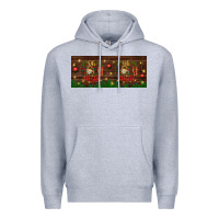 Heather Grey Oh Holy Night Premium Hoodie - BundleAndBundleShop