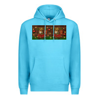 Ocean Blue Oh Holy Night Premium Hoodie - BundleAndBundleShop
