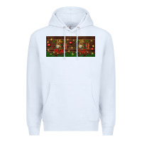White Oh Holy Night Premium Hoodie - BundleAndBundleShop