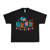 Black American Nana 4th of july Urban Heavy Tee - CowGirlArtShop