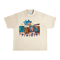 Sandshell American Nana 4th of july Urban Heavy Tee - CowGirlArtShop