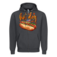 Smoke hot dog Zipper Hoodie - AdoDesignShop