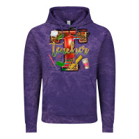 Cloud Purple western teacher Vintage Hoodie - texasbilliewilder