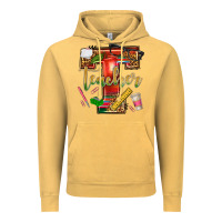Vintage Mustard western teacher Vintage Hoodie - texasbilliewilder
