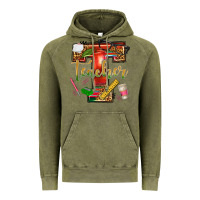 Vintage Olive western teacher Vintage Hoodie - texasbilliewilder