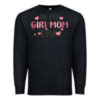 Black in my girl mom era Premium Sweatshirt - MaliasSmallBusiness