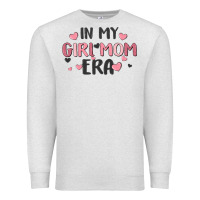 Oatmeal Heather in my girl mom era Premium Sweatshirt - MaliasSmallBusiness