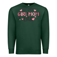 Sports Green in my girl mom era Premium Sweatshirt - MaliasSmallBusiness