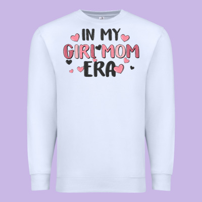 In My Girl Mom Era Premium Sweatshirt Designed By Maliassmallbusiness