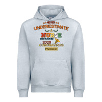 Heather Grey Never Underestimate A Nurse Urban Hoodie - Bettercallsaul