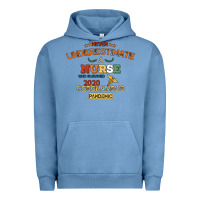 Pigment Pebble Blue Never Underestimate A Nurse Urban Hoodie - Bettercallsaul