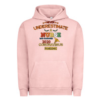 Pigment Salmon Never Underestimate A Nurse Urban Hoodie - Bettercallsaul