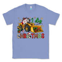 Colony Blue i dig Christmas bulldozer santa Classic Tee - JahusDesignShop