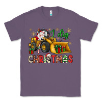 Lavender i dig Christmas bulldozer santa Classic Tee - JahusDesignShop