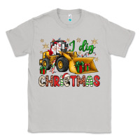 Moon Dust i dig Christmas bulldozer santa Classic Tee - JahusDesignShop