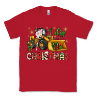 Red i dig Christmas bulldozer santa Classic Tee - JahusDesignShop