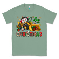 Sage i dig Christmas bulldozer santa Classic Tee - JahusDesignShop