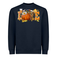 Navy love nurse fall Heavyweight Sweatshirt - texasbilliewilder