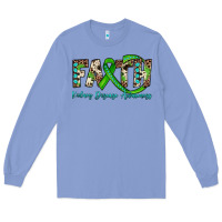 Colony Blue faith kidney disease awareness Long Sleeve Tee - JahusDesignShop