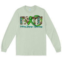Matcha faith kidney disease awareness Long Sleeve Tee - JahusDesignShop
