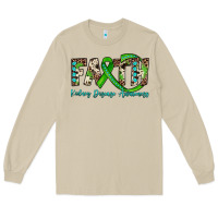 Mushroom faith kidney disease awareness Long Sleeve Tee - JahusDesignShop