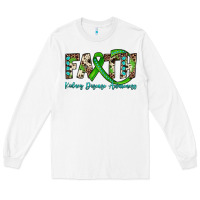 White faith kidney disease awareness Long Sleeve Tee - JahusDesignShop