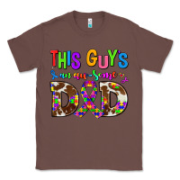 Chestnut this guys an ausome dad Classic Tee - AdoDesignShop