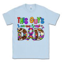 Dusty Blue this guys an ausome dad Classic Tee - AdoDesignShop