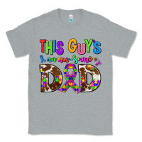 Heather Grey this guys an ausome dad Classic Tee - AdoDesignShop