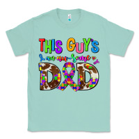 Seafoam this guys an ausome dad Classic Tee - AdoDesignShop