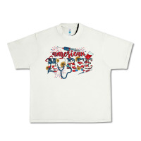 Pistachio American Nurse 4th of July Urban Heavy Tee - CowGirlArtShop