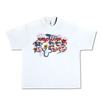 White American Nurse 4th of July Urban Heavy Tee - CowGirlArtShop