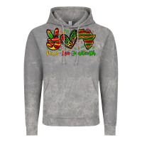 Cloud Rock peace love juneteenth Vintage Hoodie - Zillion Design Studio