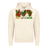 Vintage Artic peace love juneteenth Vintage Hoodie - Zillion Design Studio