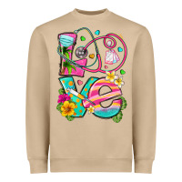 Mushroom love summer nurse Heavyweight Sweatshirt - texasbilliewilder