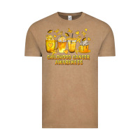 Vintage Coffee Childhood Cancer Awareness Coffee Cups Vintage Tee - texasbilliewilder