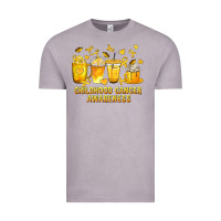 Vintage Zinc Childhood Cancer Awareness Coffee Cups Vintage Tee - texasbilliewilder