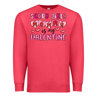 Cardinal sorry girls mommy is my valentine Premium Sweatshirt - MaliasSmallBusiness